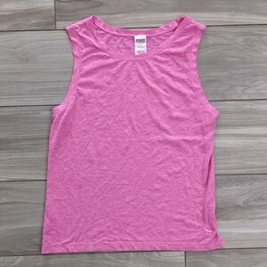 🧡 PINK Victoria's Secret Solid Pink Tank